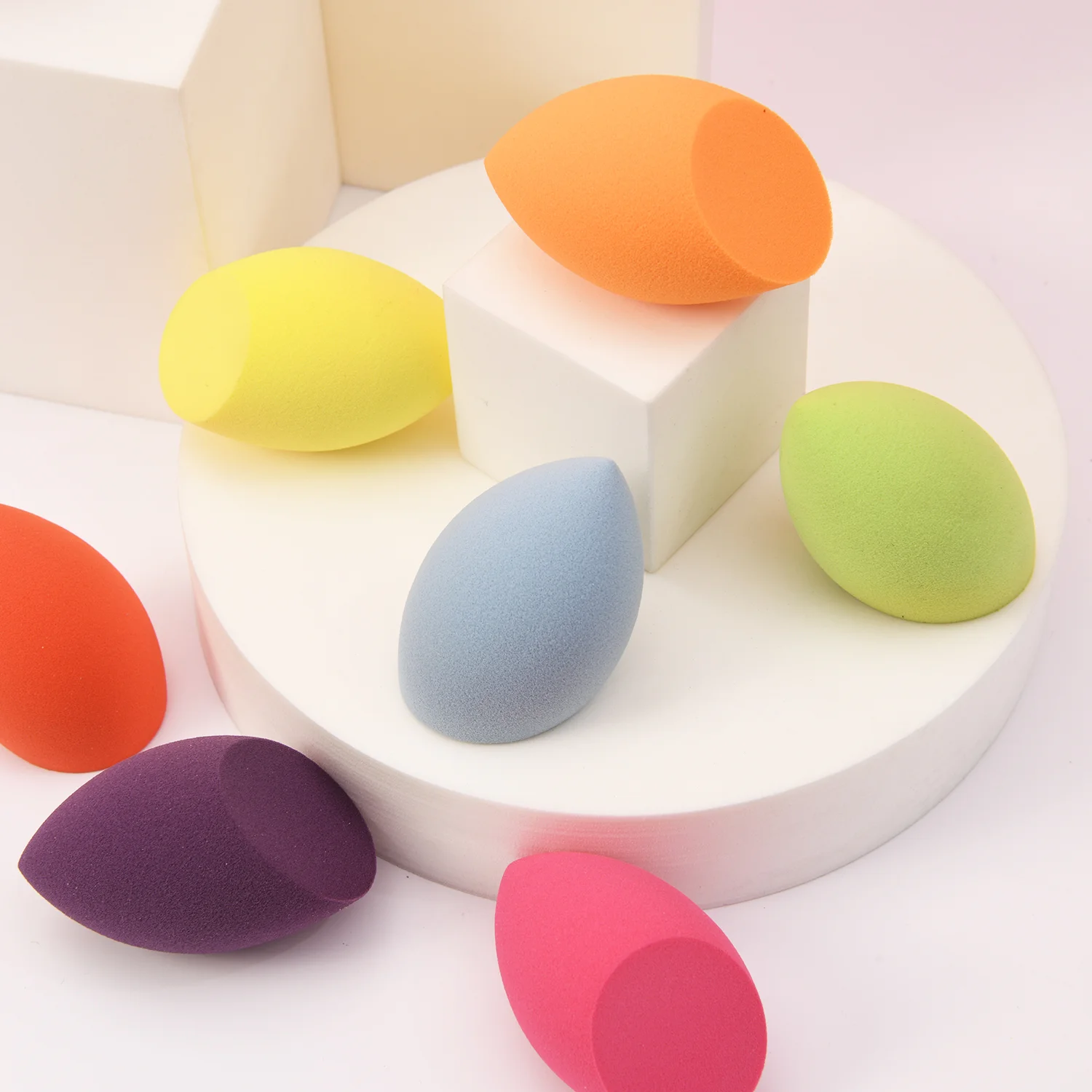 Miracle Complexion Sponge Makeup Blender Multi Tasker Real High Quality Techniques Bevel Shape Latex Free