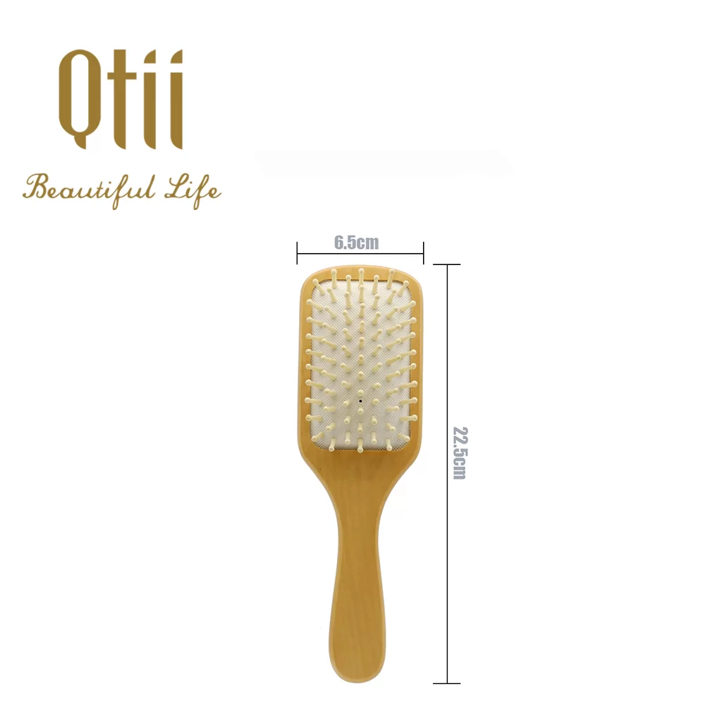 Hot Sale Natural Wooden Hair Brush with wooden pin,Best Quality