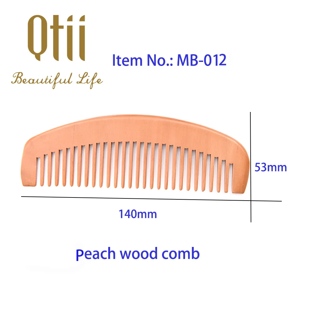 Natural Wooden Hair Comb Baby Hair Comb Hair Comb For Travelling