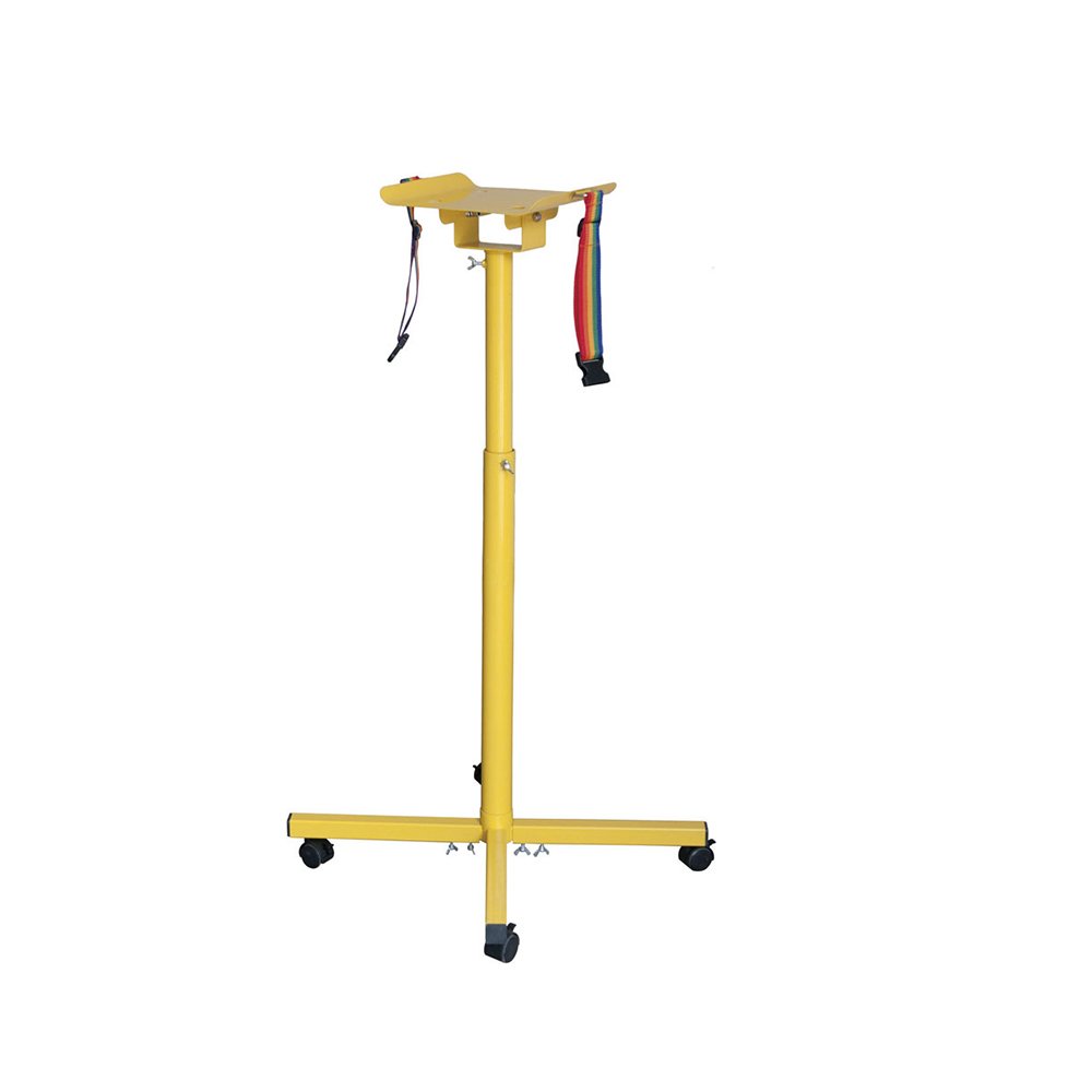 Double Motor Stepless Adjusting Pet Dryer Stand - Yellow