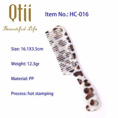 Affordable Styling Essentials Printing Comb with Round Handle