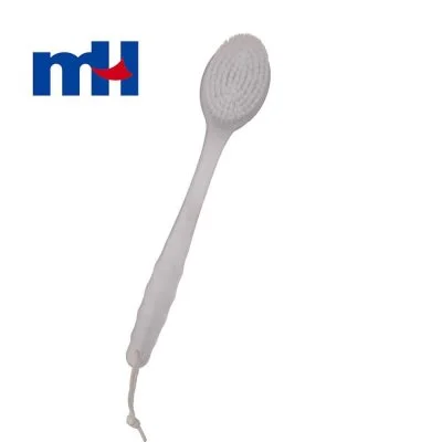 Matte Plastic Long Handle Shower Bath Scrubber, Body Back Massager, Bath Brush 36*7cm